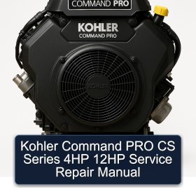 Kohler Command PRO CS-Serie 4-12 PS Servicehandbuch