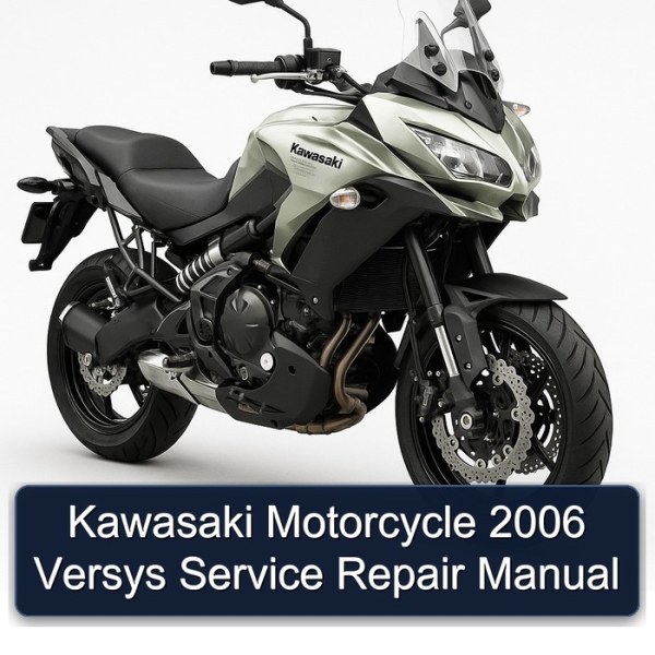Kawasaki Motorcycle 2006 Versys Service Repair Manual
