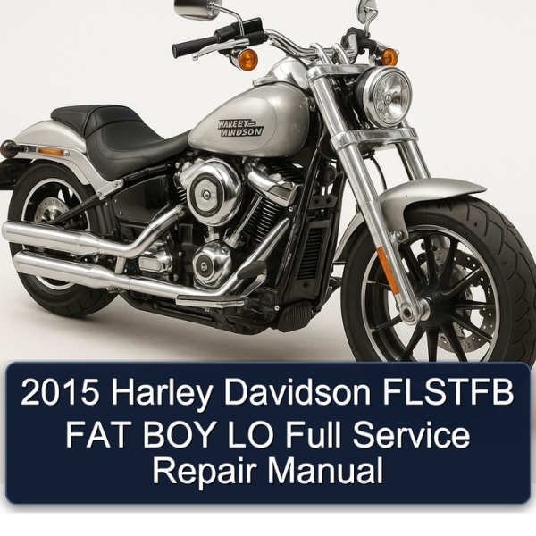 2015 Harley Davidson FLSTFB FAT BOY LO Full Service Repair Manual