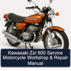 Kawasaki Zzr 600 Service Motorcycle Workshop & Repair Manual