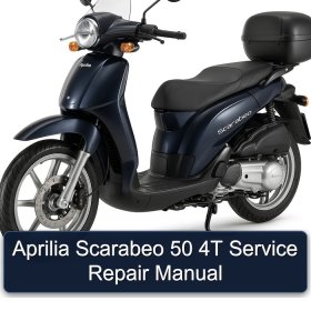 Aprilia Scarabeo 50 4T Service Repair Manual