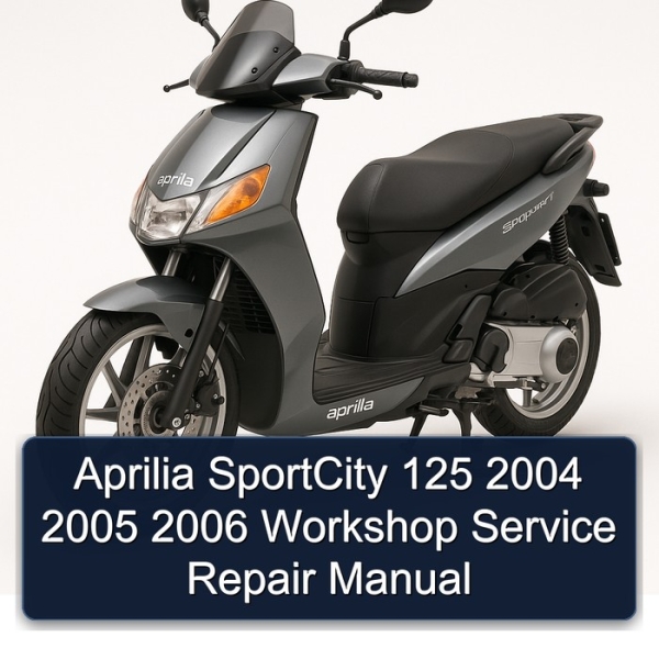 Aprilia SportCity 125 2004 2005 2006 Workshop Service Repair Manual
