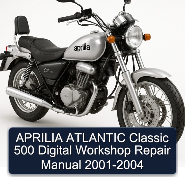 APRILIA ATLANTIC Classic 500 Digital Workshop Repair Manual 2001-2004