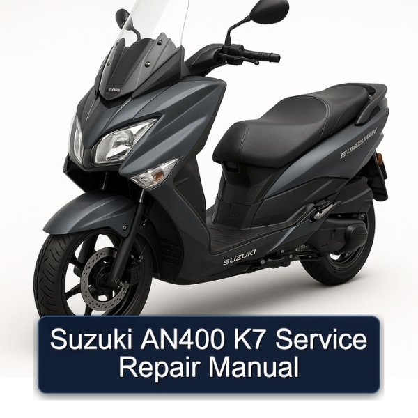 Suzuki AN400 K7 Service Repair Manual