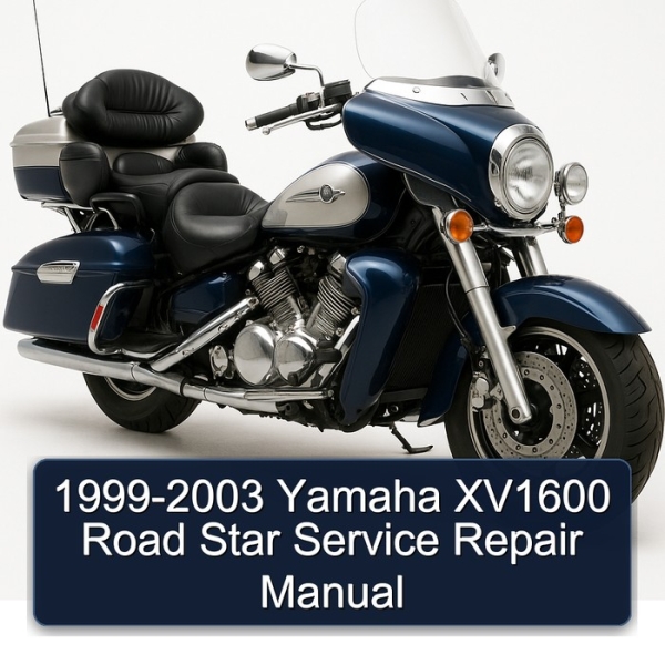 1999-2003 Yamaha XV1600 Road Star Service Repair Manual
