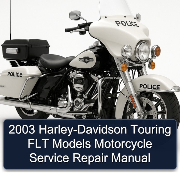 2003 Harley-Davidson Touring FLT Models Motorcycle Service Repair Manual