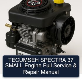 TECUMSEH SPECTRA 37 SMALL Engine Full Service & Repair Manual