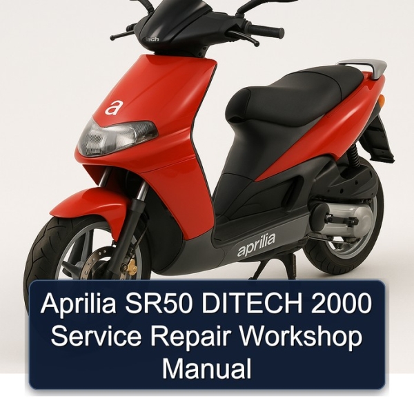 Aprilia SR50 DITECH 2000 Service Repair Workshop Manual
