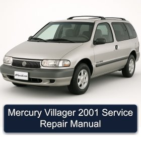 Mercury Villager 2001 Service Repair Manual