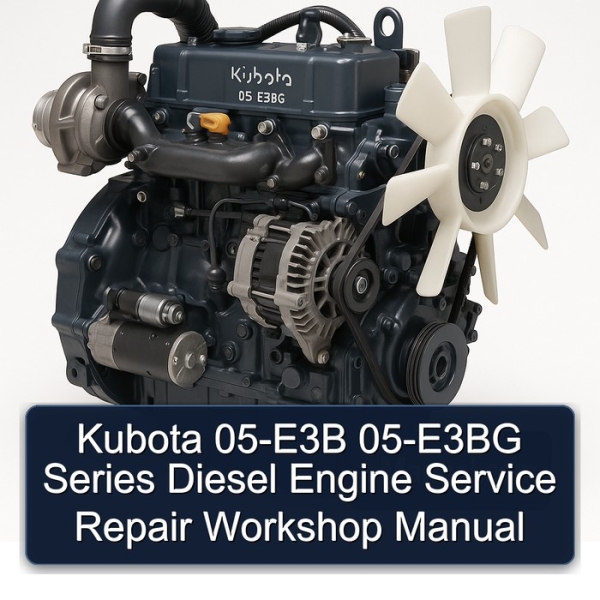 Kubota 05-E3B 05-E3BG Series Diesel Engine Service Repair Workshop Manual