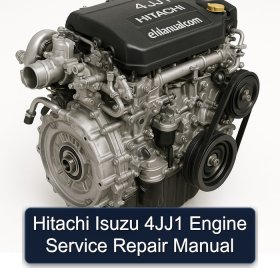 Hitachi Isuzu 4JJ1 Engine Service Repair Manual