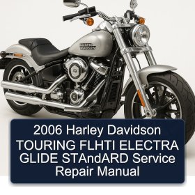2006 Harley Davidson TOURING FLHTI ELECTRA GLIDE STAndARD Service Repair Manual