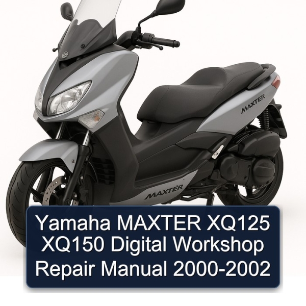Yamaha MAXTER XQ125 XQ150 Digital Workshop Repair Manual 2000-2002