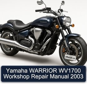 Yamaha WARRIOR WV1700 Workshop Repair Manual 2003