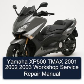 Yamaha XP500 TMAX 2001 2002 2003 Workshop Service Repair Manual