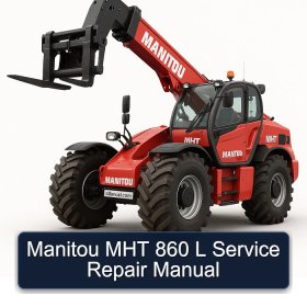 Manitou MHT 860 L Service Repair Manual