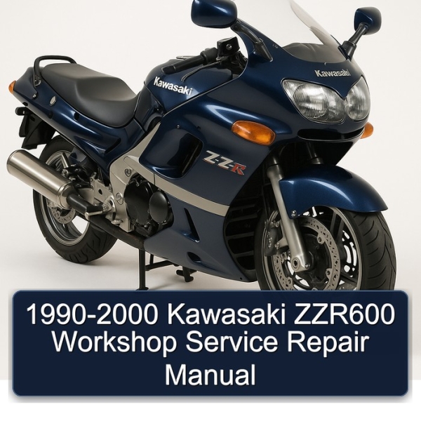 1990-2000 Kawasaki ZZR600 Workshop Service Repair Manual