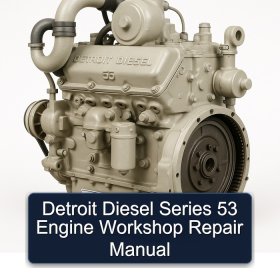 Detroit Diesel Series 53 Engine Workshop Repair Manual