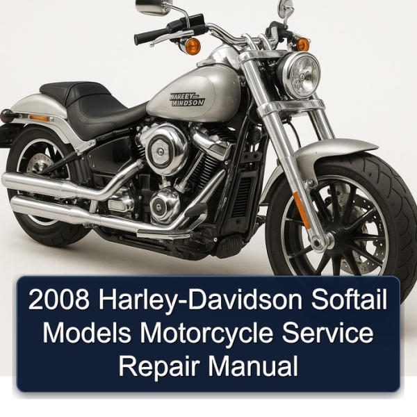 2008 Harley-Davidson Softail Models Motorcycle Service Repair Manual
