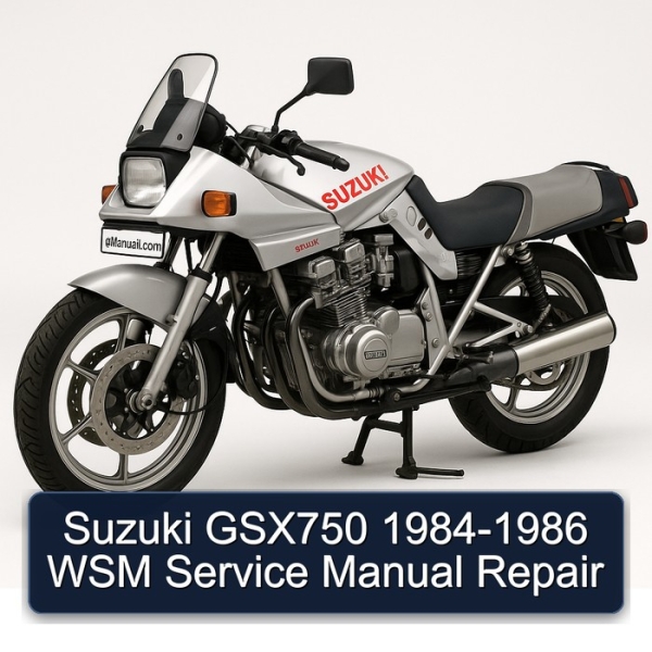 Suzuki GSX750 1984-1986 WSM Service Manual Repair
