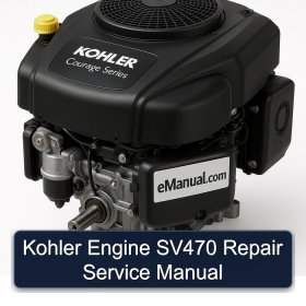 Kohler Engine SV470 Repair Service Manual