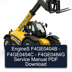 EngineS F4GE0404B - F4GE0454C - F4GE0484G Service Manual PDF Download