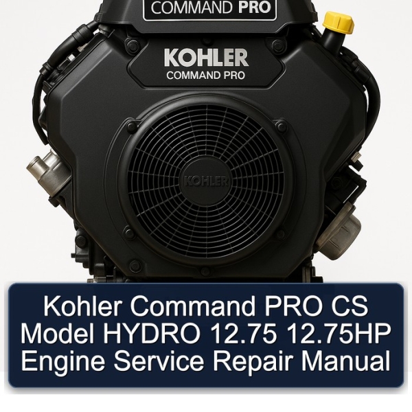 Kohler Command PRO CS Model HYDRO 12.75 12.75HP Engine Service Repair Manual