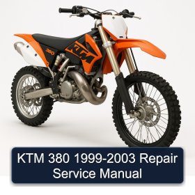 KTM 380 1999-2003 Repair Service Manual