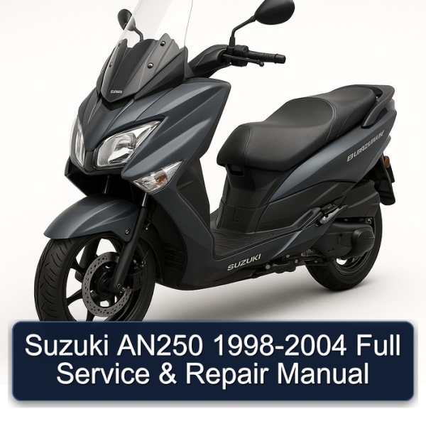 Suzuki AN250 1998-2004 Full Service & Repair Manual