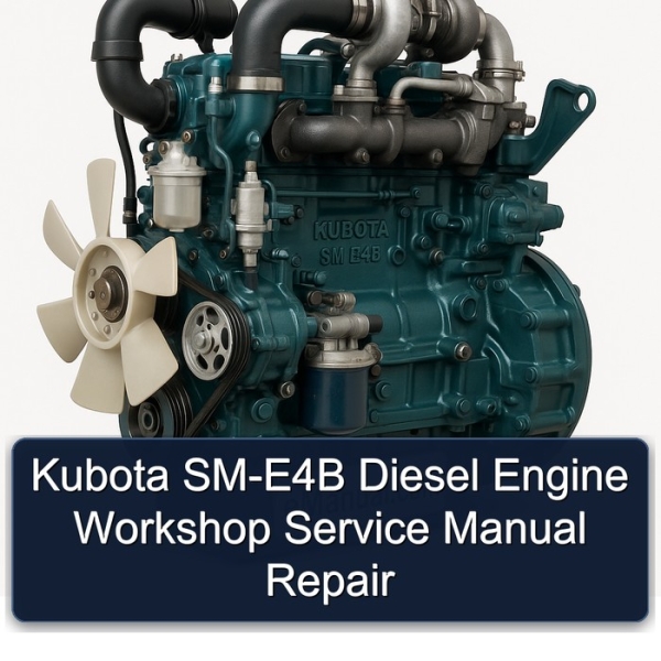 Kubota SM-E4B Diesel Engine Workshop Service Manual Repair