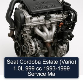 Seat Cordoba Estate (Vario) 1.0L 999 cc 1993-1999 Service Ma