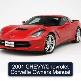 2001 CHEVY/Chevrolet Corvette Owners Manual