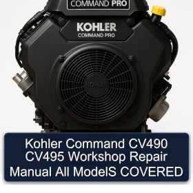 Kohler Command CV490 CV495 Workshop Repair Manual All ModelS COVERED