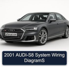 2001 AUDI-S8 System Wiring DiagramS