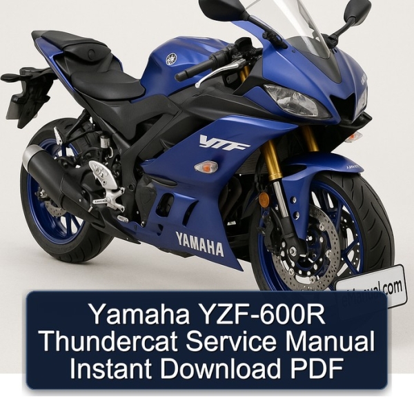 Yamaha YZF-600R Thundercat Service Manual Instant Download PDF