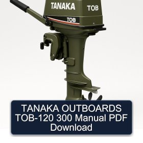 TANAKA OUTBOARDS TOB-120 300 Manual PDF Download