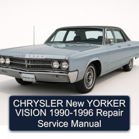 CHRYSLER New YORKER VISION 1990-1996 Repair Service Manual