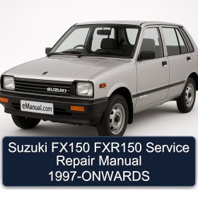 Suzuki FX150 FXR150 Service Repair Manual 1997-ONWARDS