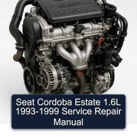 Seat Cordoba Estate 1.6L 1993-1999 Service Repair Manual