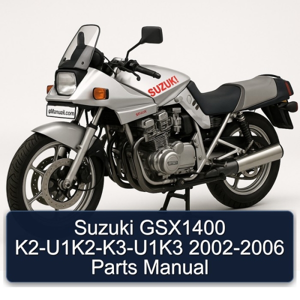 Suzuki GSX1400 K2-U1K2-K3-U1K3 2002-2006 Parts Manual