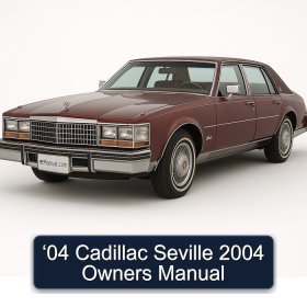 ‘04 Cadillac Seville 2004 Owners Manual