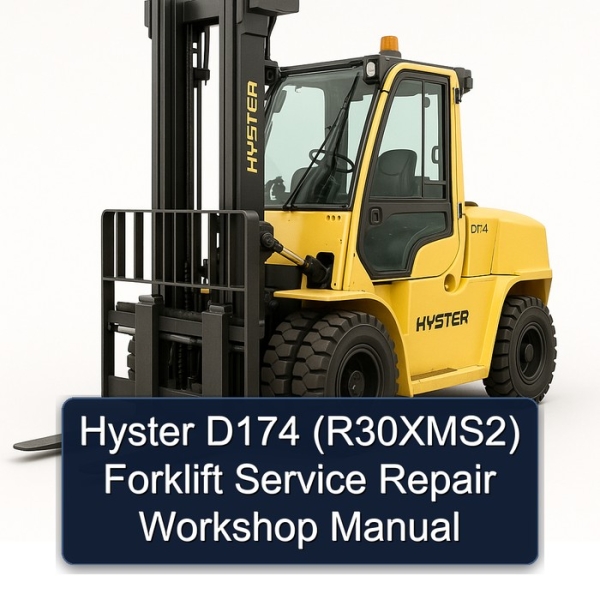 Hyster D174 (R30XMS2) Forklift Service Repair Workshop Manual