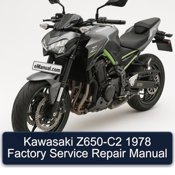 Kawasaki Z650-C2 1978 Factory Service Repair Manual