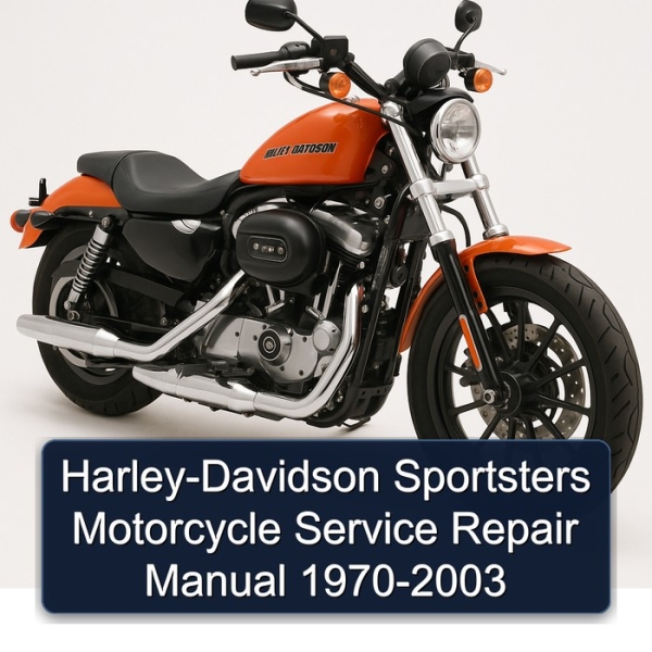 Harley-Davidson Sportsters Motorcycle Service Repair Manual 1970-2003