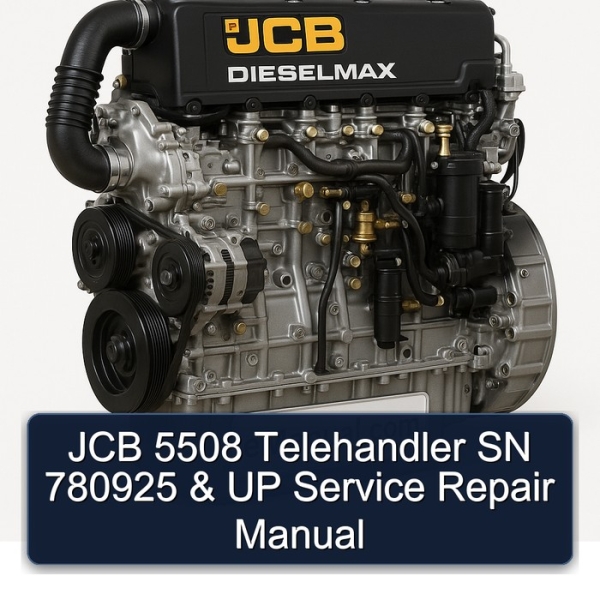 JCB 5508 Telehandler SN 780925 & UP Service Repair Manual