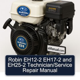 Robin EH12-2 EH17-2 and EH25-2 Technician/Service Repair Manual