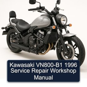 Kawasaki VN800-B1 1996 Service Repair Workshop Manual