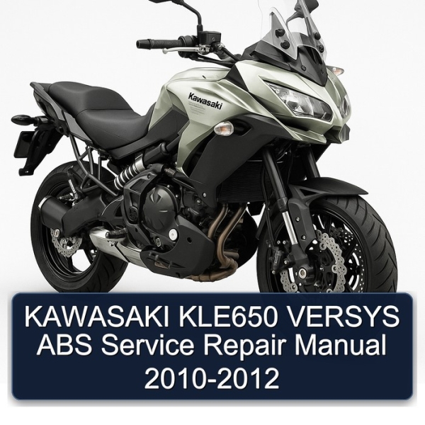 KAWASAKI KLE650 VERSYS ABS Service Repair Manual 2010-2012
