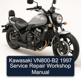 Kawasaki VN800-B2 1997 Service Repair Workshop Manual