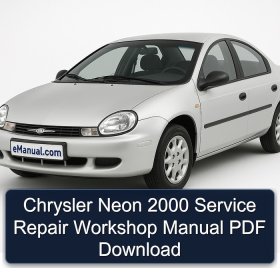 Chrysler Neon 2000 Service Repair Workshop Manual PDF Download
